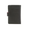 Hexagona Porte Carte Cuir Vachette Noir Multicouleur " 227375 " -Hexagona Soldes Boutique portecarteencuirdevachette227375 noir dos 079668200 1417 11062018