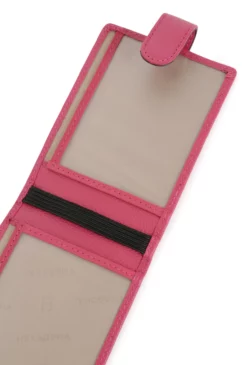 Hexagona Porte-cartes En Cuir De Vachette Fushia " 461130 " -Hexagona Soldes Boutique portecartesencuirdevachette46113012 042690200 1024 19032021
