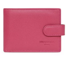 Hexagona Porte-cartes En Cuir De Vachette Fushia " 461130 " -Hexagona Soldes Boutique portecartesencuirdevachette4611309 005539700 1024 19032021