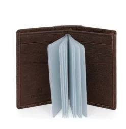 Hexagona Porte-cartes En Cuir De Vachette Marron " 667290 "
