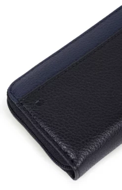 Hexagona Porte-cartes En Cuir De Vachette Noir / Marine " 687824 " -Hexagona Soldes Boutique portecartesencuirdevachette687824 noir 5 002859700 1655 16032021