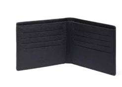 Hexagona Porte-cartes En Cuir De Vachette Premium Grainé Noir " 207776 "