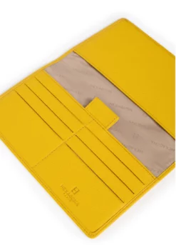 Hexagona Porte-chéquier En Cuir De Vachette Jaune " 467245 " 8 Hexagona Porte-chéquier En Cuir De Vachette Jaune " 467245 " -Hexagona Soldes Boutique portechequierencuirdevachette46724520 065604000 1030 19032021