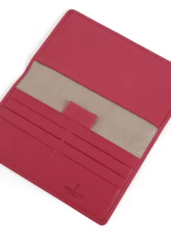 Hexagona Porte-chéquier En Cuir De Vachette Fushia " 467245 " -Hexagona Soldes Boutique portechequierencuirdevachette4672458 059756800 1030 19032021