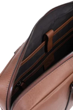 Hexagona Porte-documents 13" Et A4 En Cuir De Vachette Marron " 206035 " -Hexagona Soldes Boutique portedocuments13eta4encuirdevachette206035 marron 5 061745700 1613 12032021