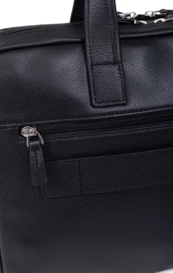 Hexagona Porte-documents 13" Et A4 En Cuir De Vachette Noir " 686292 " -Hexagona Soldes Boutique portedocuments13eta4encuirdevachette686292 noir 4 010470500 1615 12032021