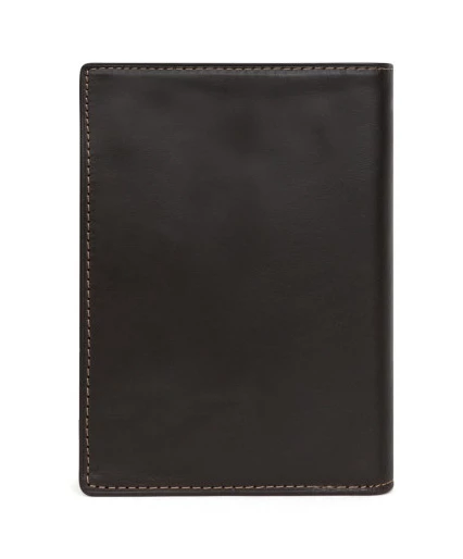 Hexagona Portefeuille 3 Volets En Cuir De Vachette Marron " 157055 " 4 Hexagona Portefeuille 3 Volets En Cuir De Vachette Marron " 157055 " – Image 2