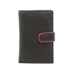 Hexagona Portefeuille Cuir Vachette Noir Multicouleur " 227431 " -Hexagona Soldes Boutique portefeuilleencuirdevachette227431 noir 015441700 1418 11062018