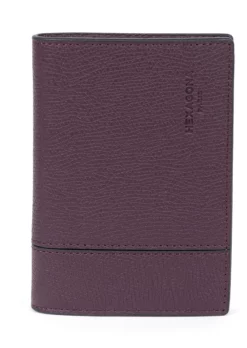 Hexagona Porte-cartes En Cuir De Vachette Premium Grainé Bordeaux " 207775 " -Hexagona Soldes Boutique portefeuilleeuropeenencuirdevachettepremiumgraine207775 10 046386900 1523 18032021