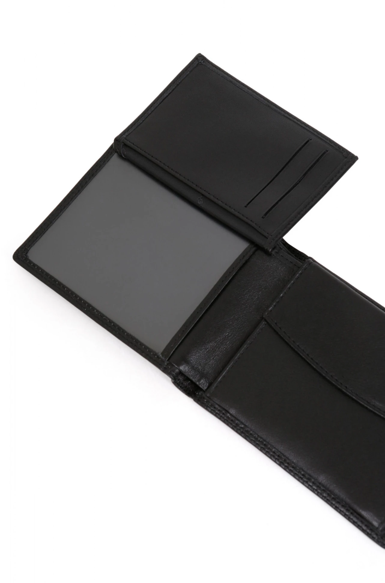 Hexagona Portefeuille Italien En Cuir De Vachette Noir " 727546 " 6 Hexagona Portefeuille Italien En Cuir De Vachette Noir " 727546 " – Image 4