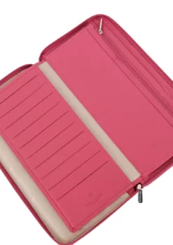 Hexagona Porte Monnaie/billet Gd Format Cuir Vachette Fraise " 467600 " -Hexagona Soldes Boutique portemonnaiebilletgdformatencuirdevachette4676004 032478800 1030 19032021 1