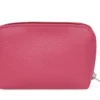 Hexagona Porte-monnaie En Cuir De Vachette Fushia " 467389 "