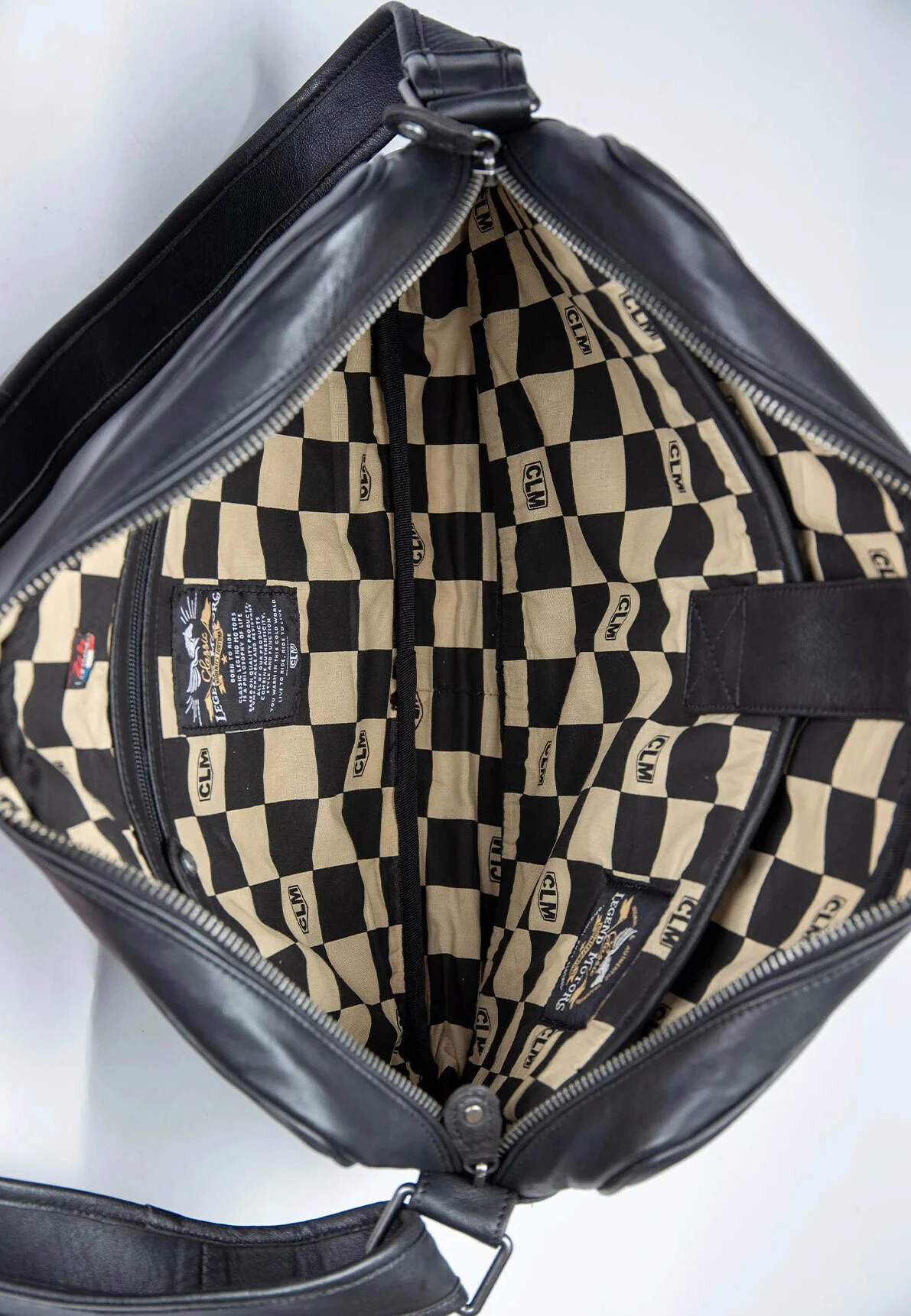 Sac Bandoulière Noir 24 H Du Mans " RAOUL 4 " 5 Sac Bandoulière Noir 24 H Du Mans " RAOUL 4 " – Image 3