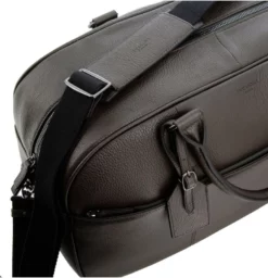 Hexagona Sac De Voyage Cuir Vachette Marron " 135732 " -Hexagona Soldes Boutique sac de voyage cuir vachette marron fonce 135732 zoom 013940200 1653 04102019