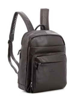 Hexagona Sac à Dos Cuir Vachette Marron " 461351 " -Hexagona Soldes Boutique saca dos marron 461351 biais 042717800 1715 17102019