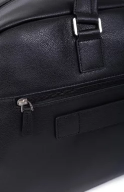 Hexagona Sac De Voyage En Cuir De Vachette Noir/ Marine " 686305 " -Hexagona Soldes Boutique sacdevoyageencuirdevachette686305 noir marine 4 047168500 1623 12032021