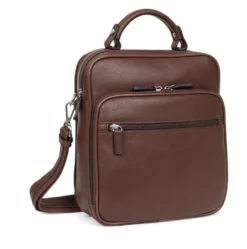 Hexagona Sacoche Cuir Vachette Chocolat " 461831 " -Hexagona Soldes Boutique sacoche cuir chocolat hexgona 461831 3 030594200 1825 16052022