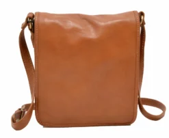 Sacoche Cuir Vachette Cognac " MILANO " -Hexagona Soldes Boutique sacoche cuir cognac milano face 011090600 1117 15052017
