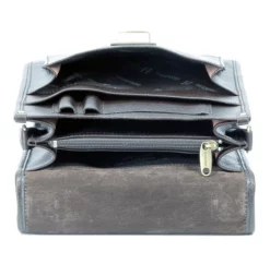 Hexagona Sacoche Cuir Vachette Noir " 111943 " 8 Hexagona Sacoche Cuir Vachette Noir " 111943 " -Hexagona Soldes Boutique sacoche cuir noir 111943 ouvert 025936700 1714 17102019