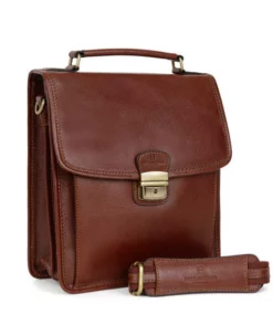 Hexagona Sacoche Cuir Vachette Marron " 111943 " -Hexagona Soldes Boutique sacocheencuirdevachette111943 1 055571500 1127 06052021