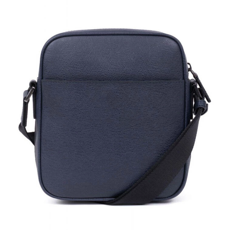 Hexagona Sacoche En Cuir De Vachette Marine " 206037 " 7 Hexagona Sacoche En Cuir De Vachette Marine " 206037 " – Image 5