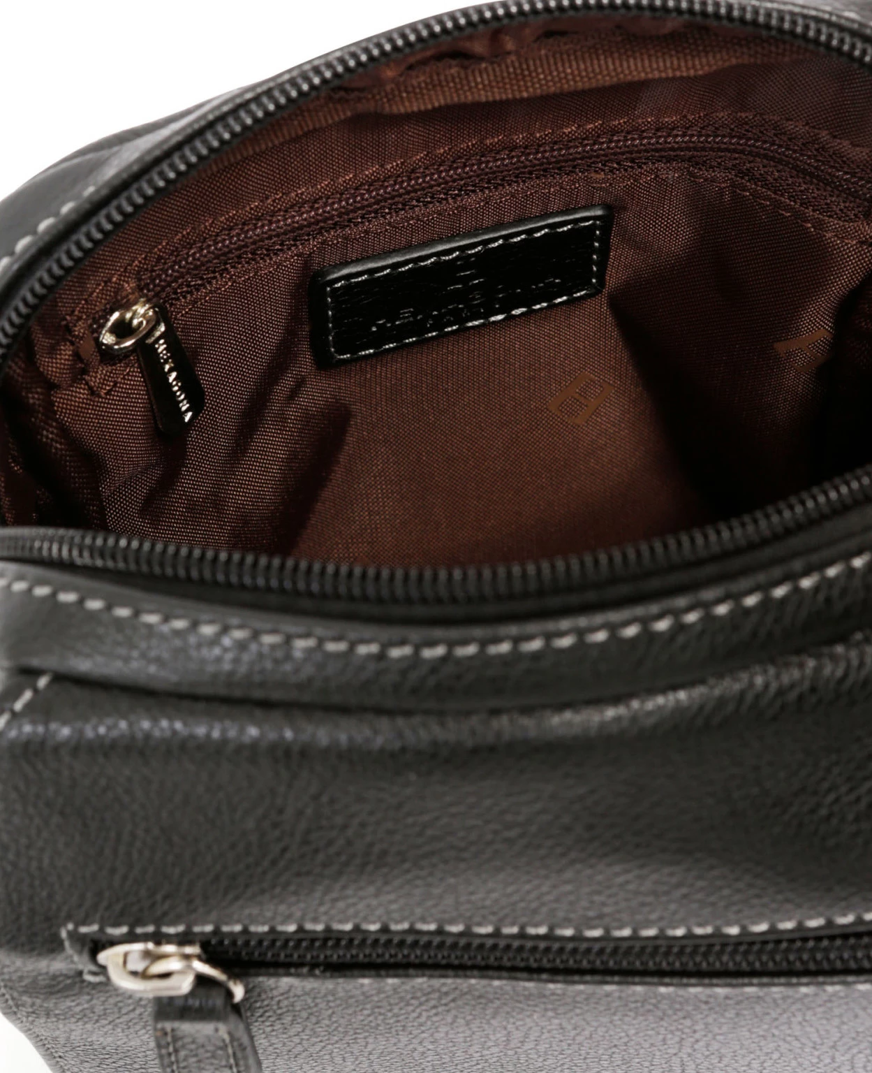 Hexagona Sacoche En Cuir De Vachette Noir " 463993 " 4 Hexagona Sacoche En Cuir De Vachette Noir " 463993 " – Image 2