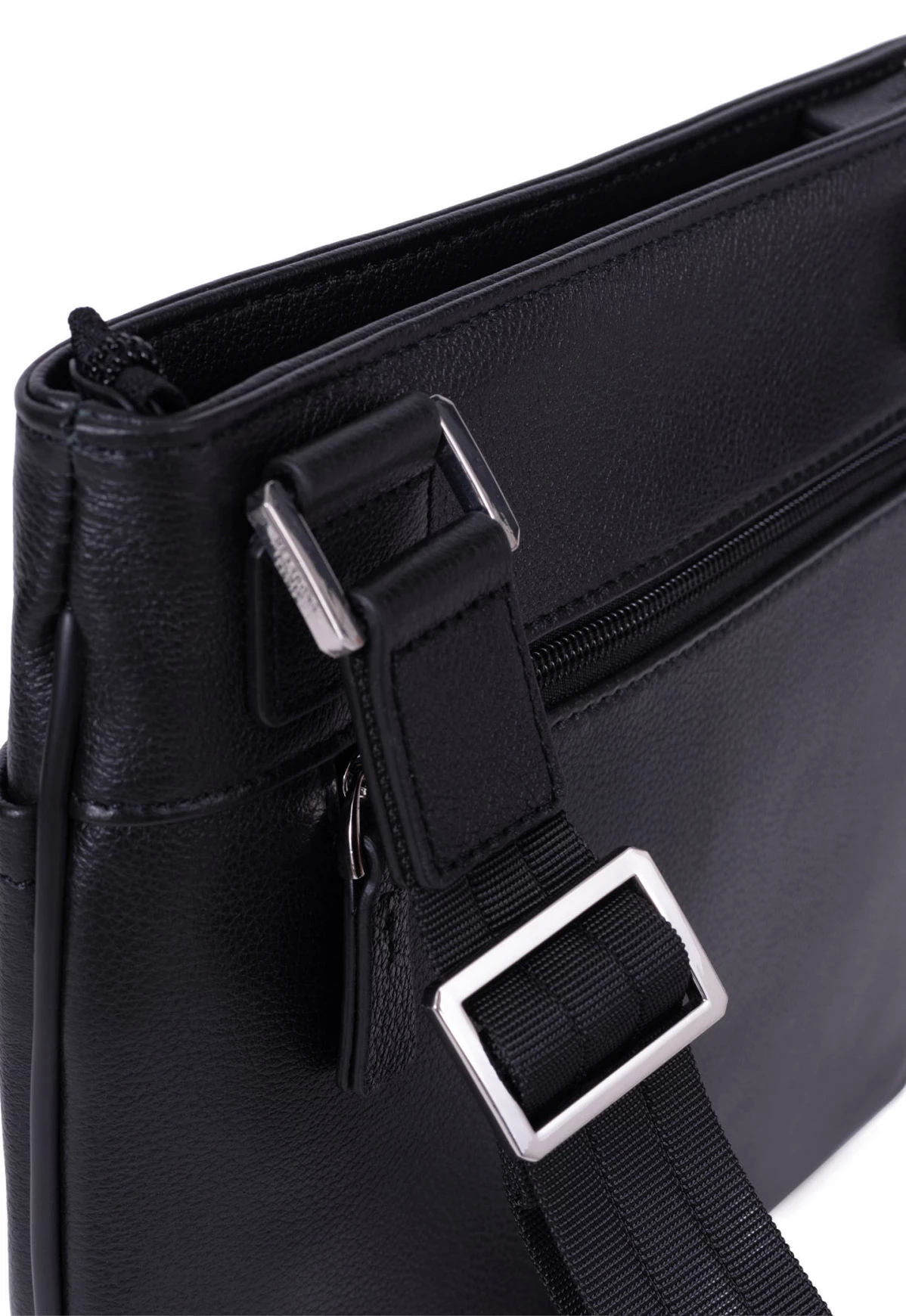 Hexagona Sacoche En Cuir De Vachette Noir " 686802 " 5 Hexagona Sacoche En Cuir De Vachette Noir " 686802 " – Image 3