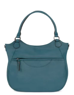 Hexagona Sac Porté Travers En Cuir De Vachette Petrole " 416557 " -Hexagona Soldes Boutique sacporteepaule2ansesa4encuirdevachette416557 petrole 057544800 1519 12032021