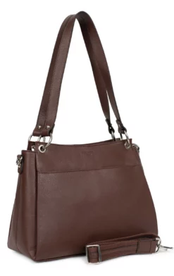 Hexagona Sac Porté épaule 2 Anses Cuir Vachette Chocolat " 465017 " -Hexagona Soldes Boutique sacporteepaule2ansesencuirdevachette465017 chocolat 1 021495800 1529 12032021