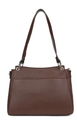 Hexagona Sac Porté épaule 2 Anses Cuir Vachette Chocolat " 465017 " -Hexagona Soldes Boutique sacporteepaule2ansesencuirdevachette465017 chocolat 050136000 1529 12032021