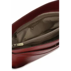 Hexagona Sac Porté Travers En Cuir De Vachette Carmin " 111089 " -Hexagona Soldes Boutique sacportetraversencuirdevachette111089 carmin 5 015142900 1606 12032021