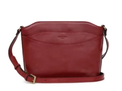 Hexagona Sac Porté Travers En Cuir De Vachette Carmin " 111089 " -Hexagona Soldes Boutique sacportetraversencuirdevachette111089 carmin 044145400 1606 12032021