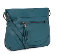 Hexagona Sac Cuir Femme Vachette Petrole "414699" -Hexagona Soldes Boutique sacportetraversencuirdevachette414699 petrole 2 017104400 1512 12032021