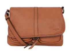 Hexagona Sac à Main Cuir Vachette Terre " 416558 " -Hexagona Soldes Boutique sacportetraversencuirdevachette416558 terre 018175600 1532 12032021