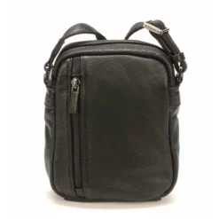 Sac Porté Travers Petit Format Noir " 1942-03 " 11 Sac Porté Travers Petit Format Noir " 1942-03 " -Hexagona Soldes Boutique sacportetraverspetitformatjohncuirvachette1 037139600 1450 04072022