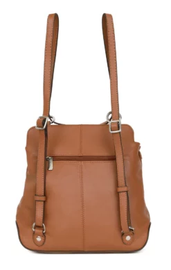 Hexagona Sac à Dos En Cuir De Vachette Tan " 462107 " -Hexagona Soldes Boutique sactransformableencuirdevachette462107 tan 3 064824400 1536 12032021