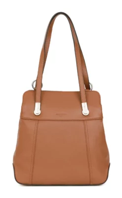 Hexagona Sac à Dos En Cuir De Vachette Tan " 462107 " -Hexagona Soldes Boutique sactransformableencuirdevachette462107 tan 097035100 1536 12032021