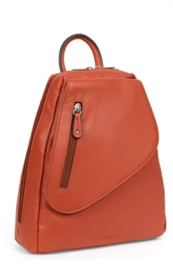 Hexagona Sac à Dos En Cuir De Vachette Orange " 464783 " -Hexagona Soldes Boutique sactransformableencuirdevachette464783 orange 1 004519200 1550 12032021