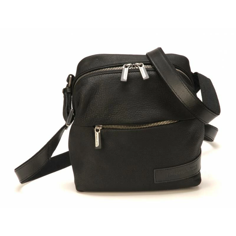 Sac Travers Cuir Noir " 2020-06 " 7 Sac Travers Cuir Noir " 2020-06 " – Image 5