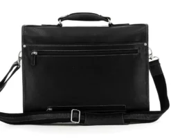 Hexagona Serviette En Cuir Vachette Noir " 469545 "